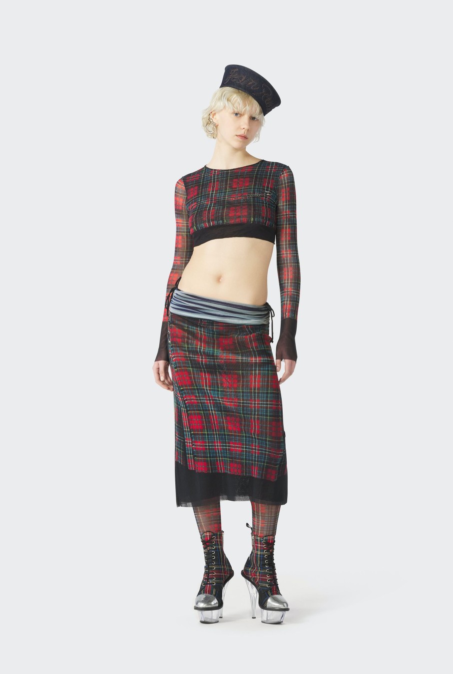 Dress Like Jean Paul Jean Paul Gaultier | The Sailor Kilt Skirt