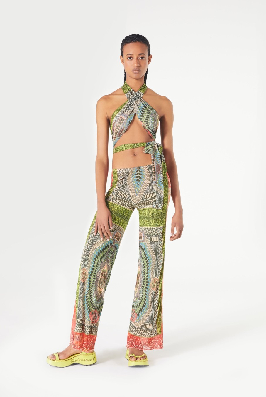 Evidemment Jean Paul Gaultier | The Multi-Print Pants