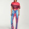 Jpg X Y/Project Jean Paul Gaultier | The Pink & Blue Body Morph Sweatpants