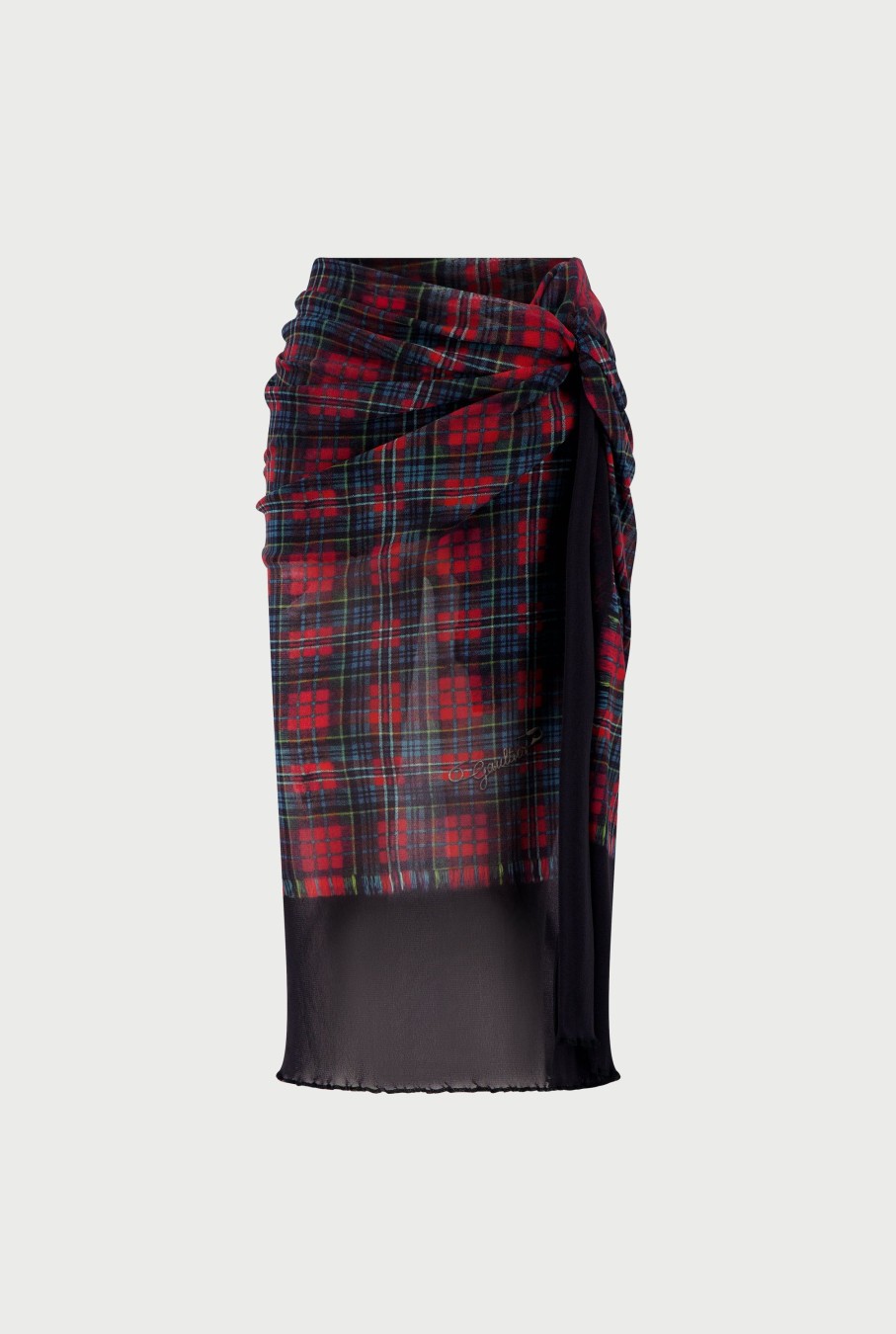 Dress Like Jean Paul Jean Paul Gaultier | The Tartan Sarong