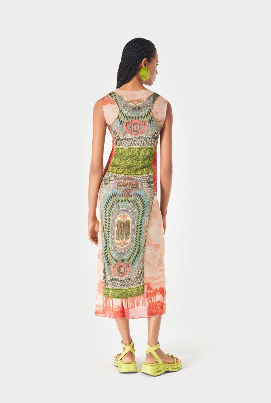 Evidemment Jean Paul Gaultier | The Multi-Print Dress