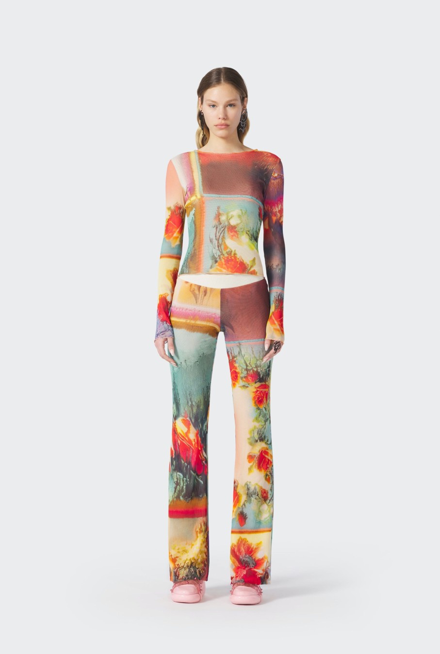 Flowers Jean Paul Gaultier | The Scarf Pants