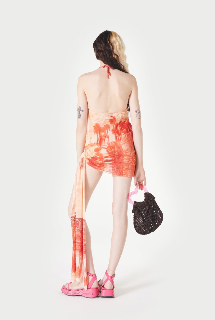 Evidemment Jean Paul Gaultier | The Palm Tree Sarong Dress