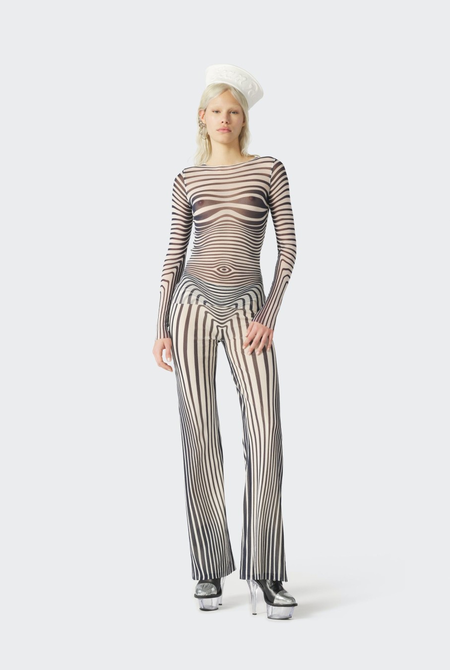 Dress Like Jean Paul Jean Paul Gaultier | The Navy Blue Body Morphing Pants