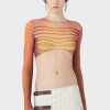 Flowers Jean Paul Gaultier | The Red Body Morphing Crop Top