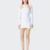 Cyber Jean Paul Gaultier | The White Perforated Dress