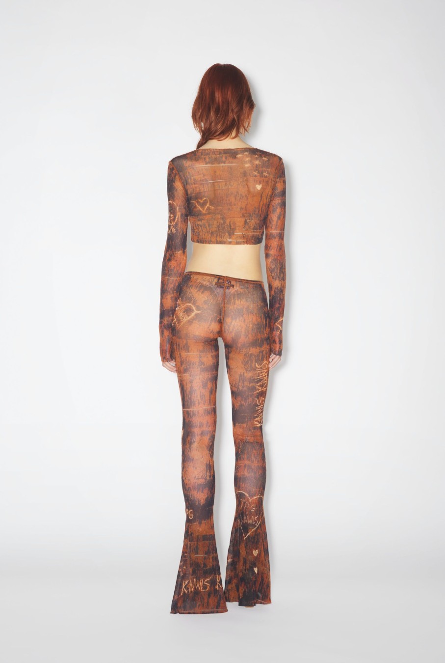 Jpg X Knwls Jean Paul Gaultier | The Brown Print Pants