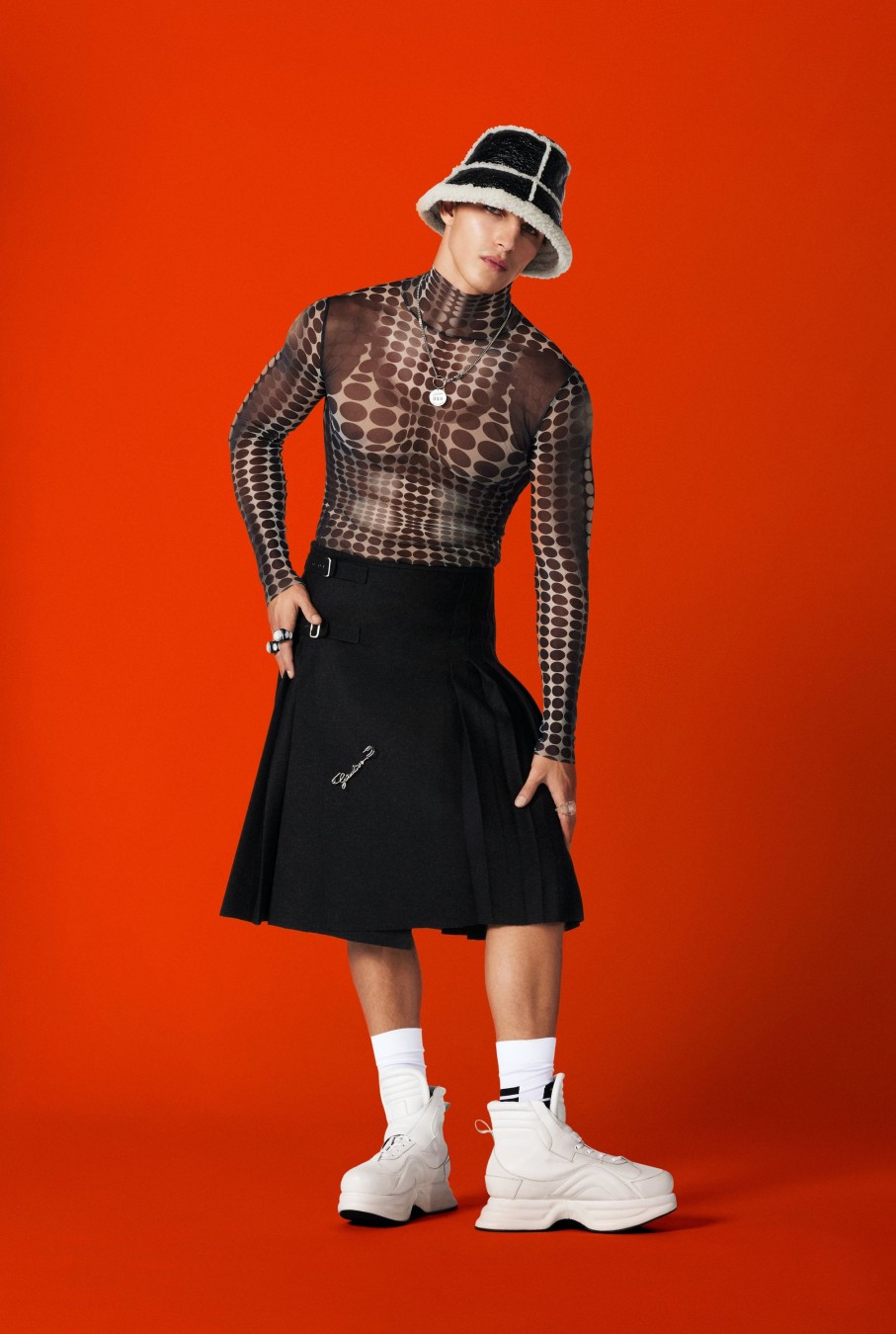 Cyber Jean Paul Gaultier | The Felted Iconic Kilt