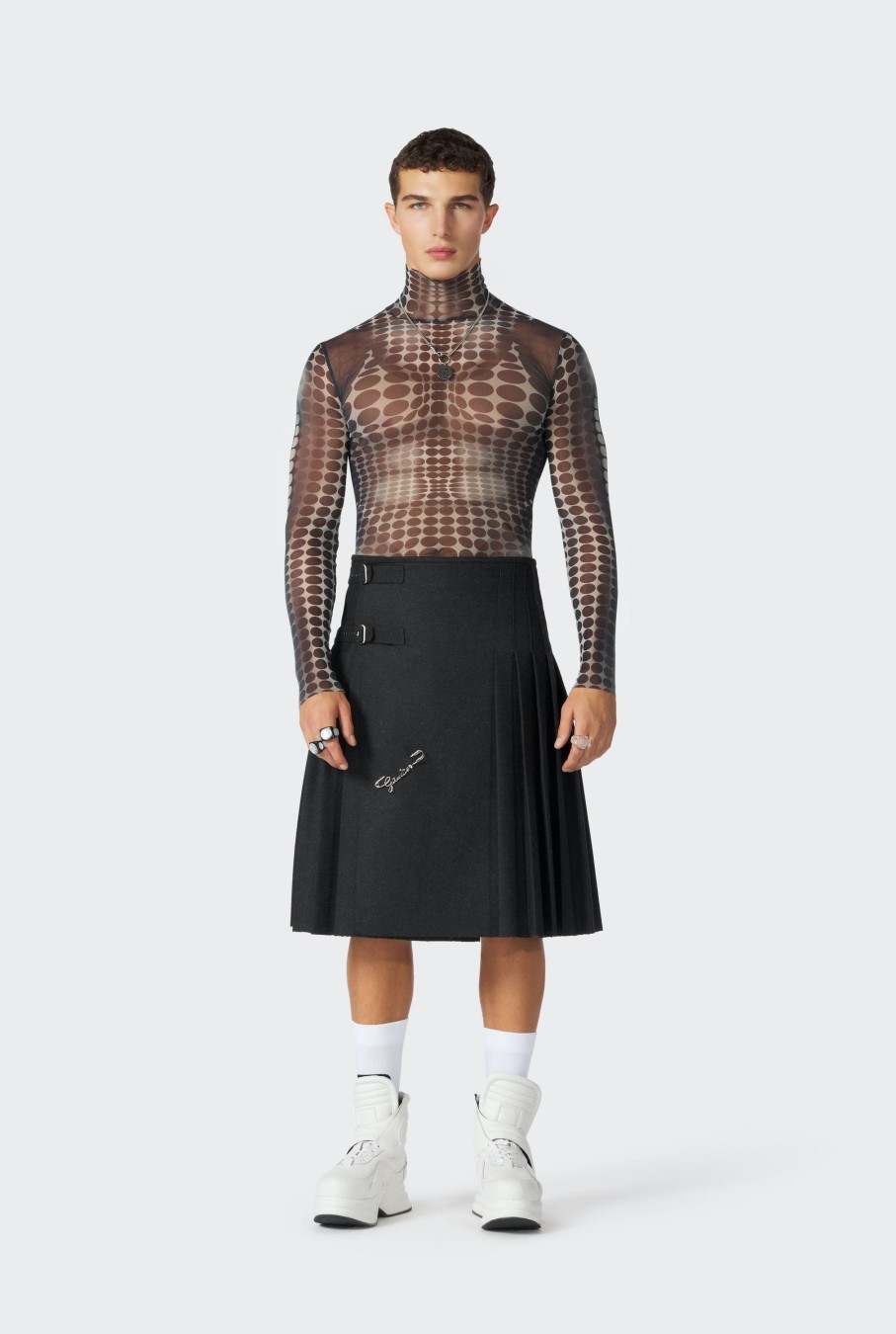 Cyber Jean Paul Gaultier | The Felted Iconic Kilt