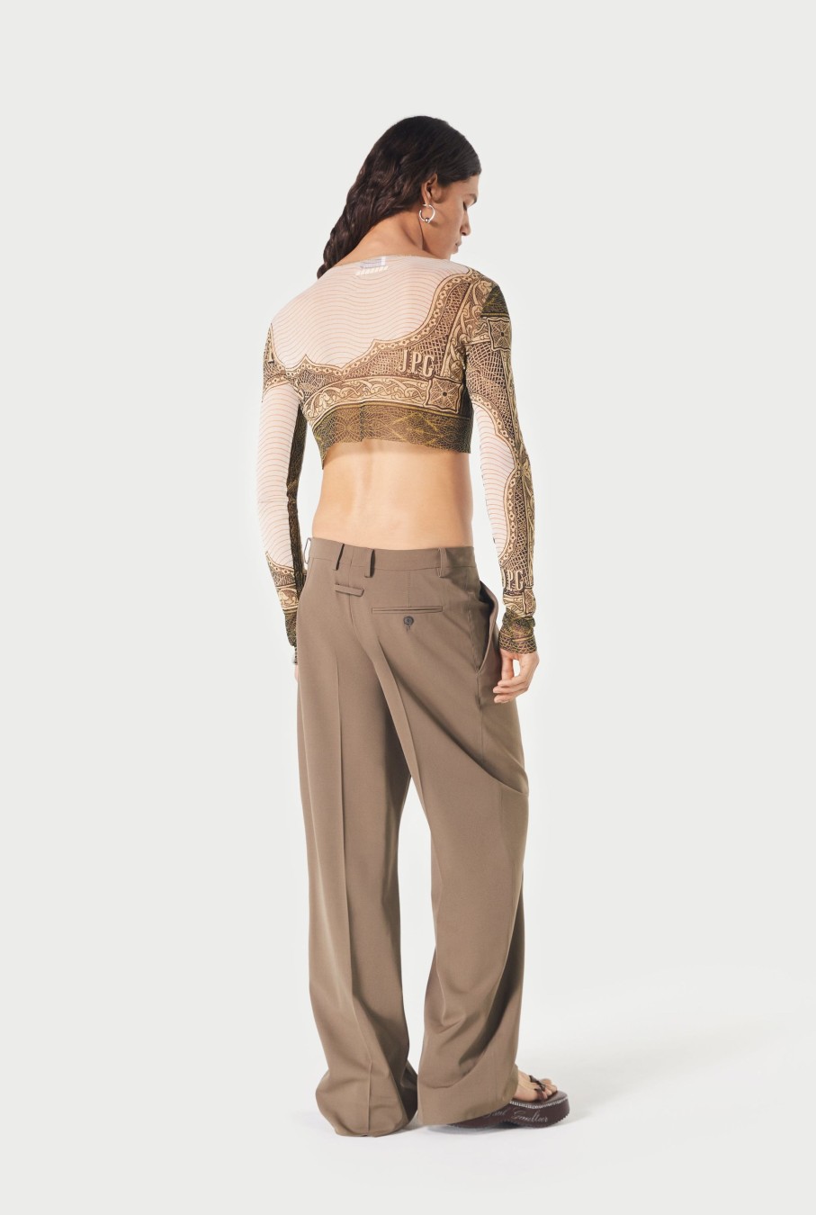 Evidemment Jean Paul Gaultier | The Cartouche Crop Top