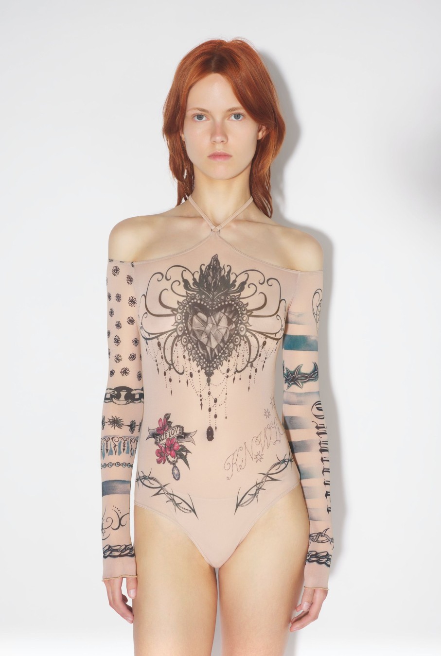 Jpg X Knwls Jean Paul Gaultier | The Nude Tattoo Bodysuit