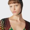 Cyber Jean Paul Gaultier | The Brown Dots Print Hood