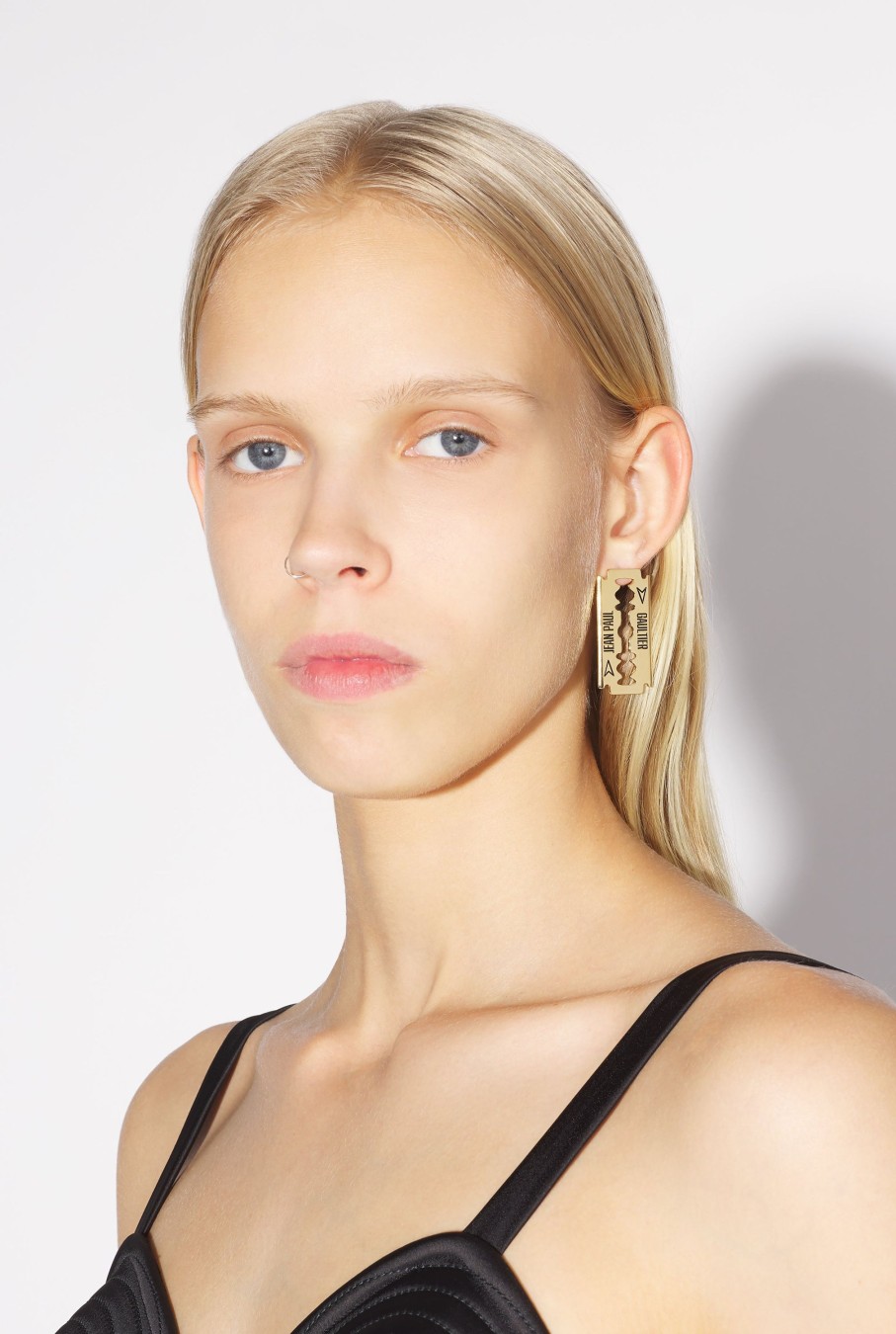 Jewelry Jean Paul Gaultier | The Gold-Tone Razor Blade Earring