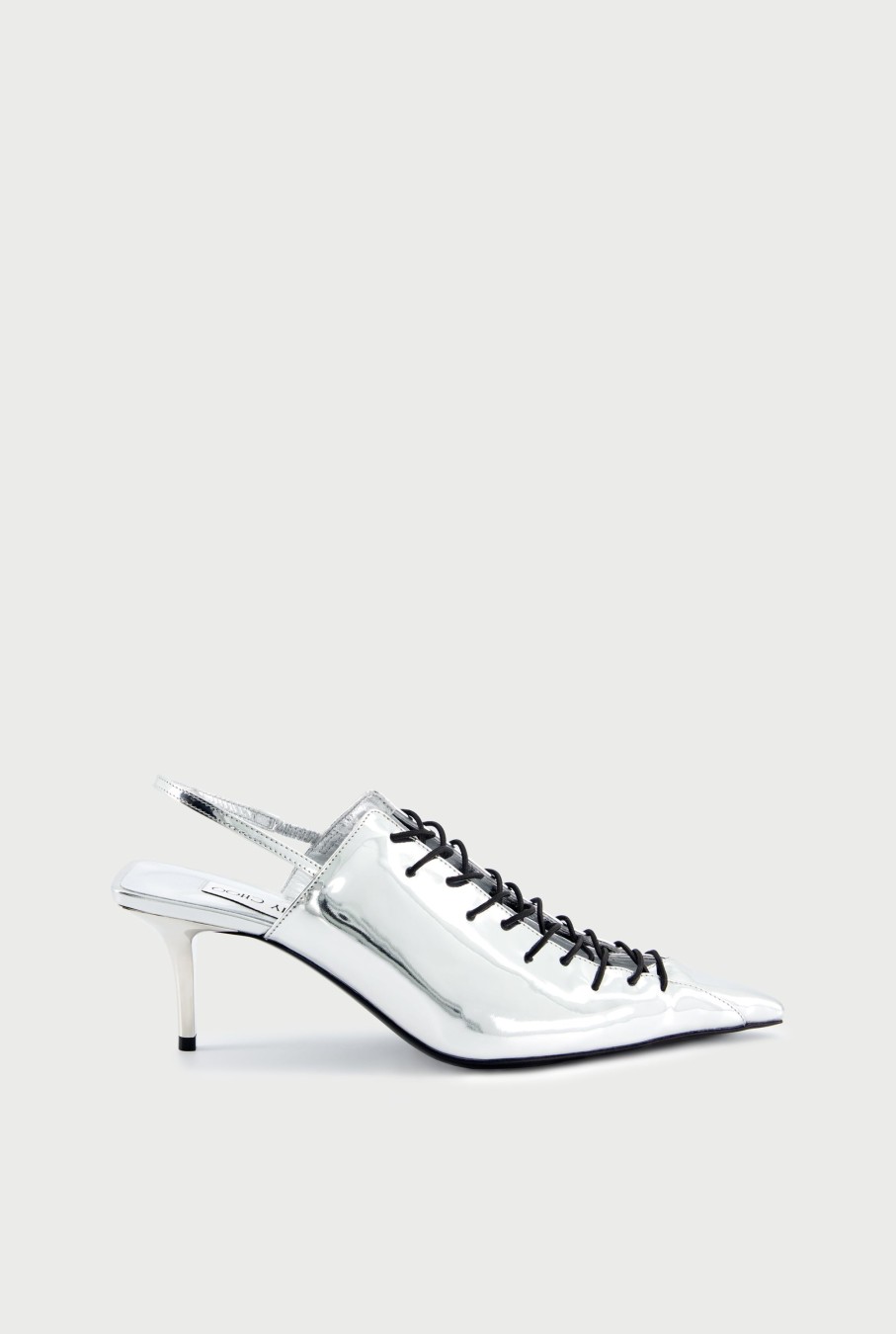 Jpg X Jimmy Choo Jean Paul Gaultier | Jean Paul Gaultier / Jimmy Choo Silver Sling Back 60