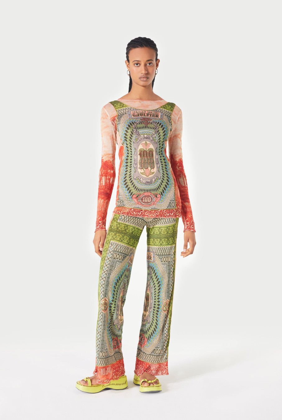 Evidemment Jean Paul Gaultier | The Multi-Print Top