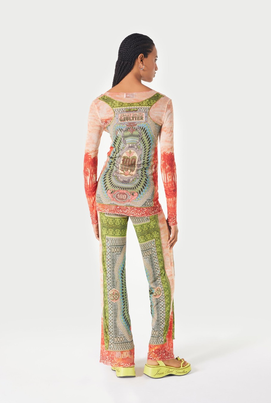 Evidemment Jean Paul Gaultier | The Multi-Print Top