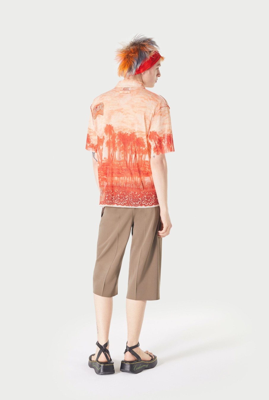 Evidemment Jean Paul Gaultier | The Palm Tree Summer Shirt