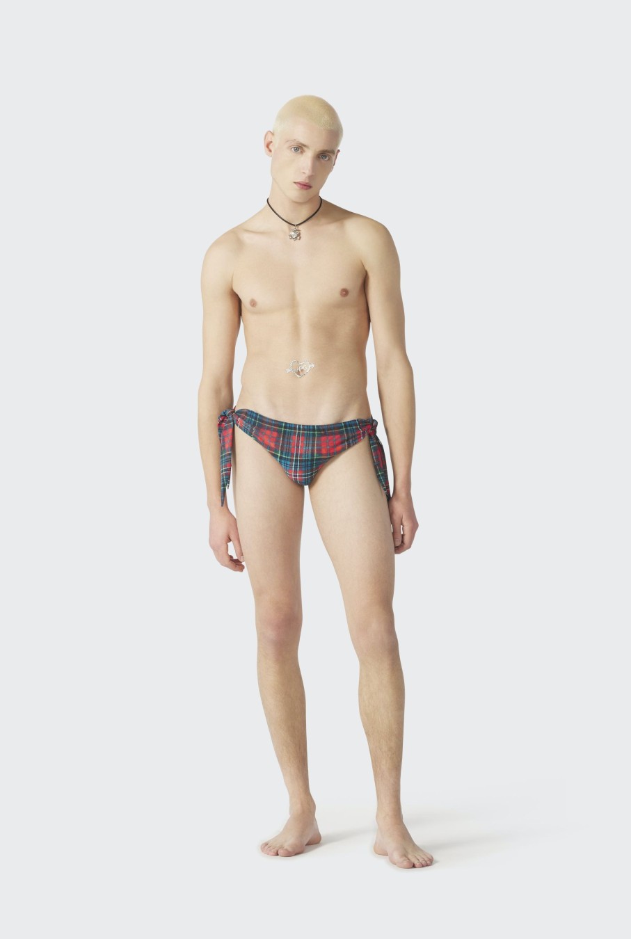 Dress Like Jean Paul Jean Paul Gaultier | The Tartan Swimming Briefs