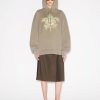 Sweatshirts Jean Paul Gaultier | The Tattoo Safe Sex Khaki Hooded Sweatshirt