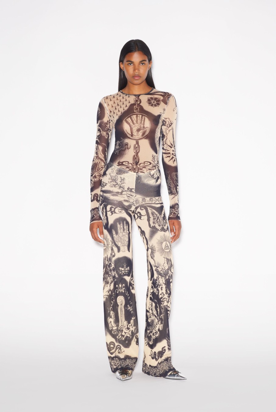 Trousers Jean Paul Gaultier | The Heraldry Tattoo Pants