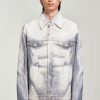 Jpg X Y/Project Jean Paul Gaultier | The Blue & White Body Morph Denim Jacket