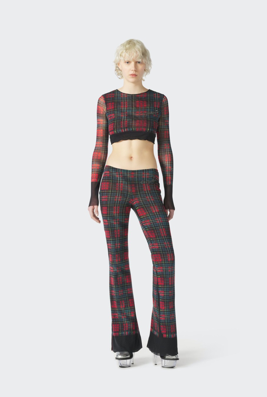 Dress Like Jean Paul Jean Paul Gaultier | The Tartan Crop Top