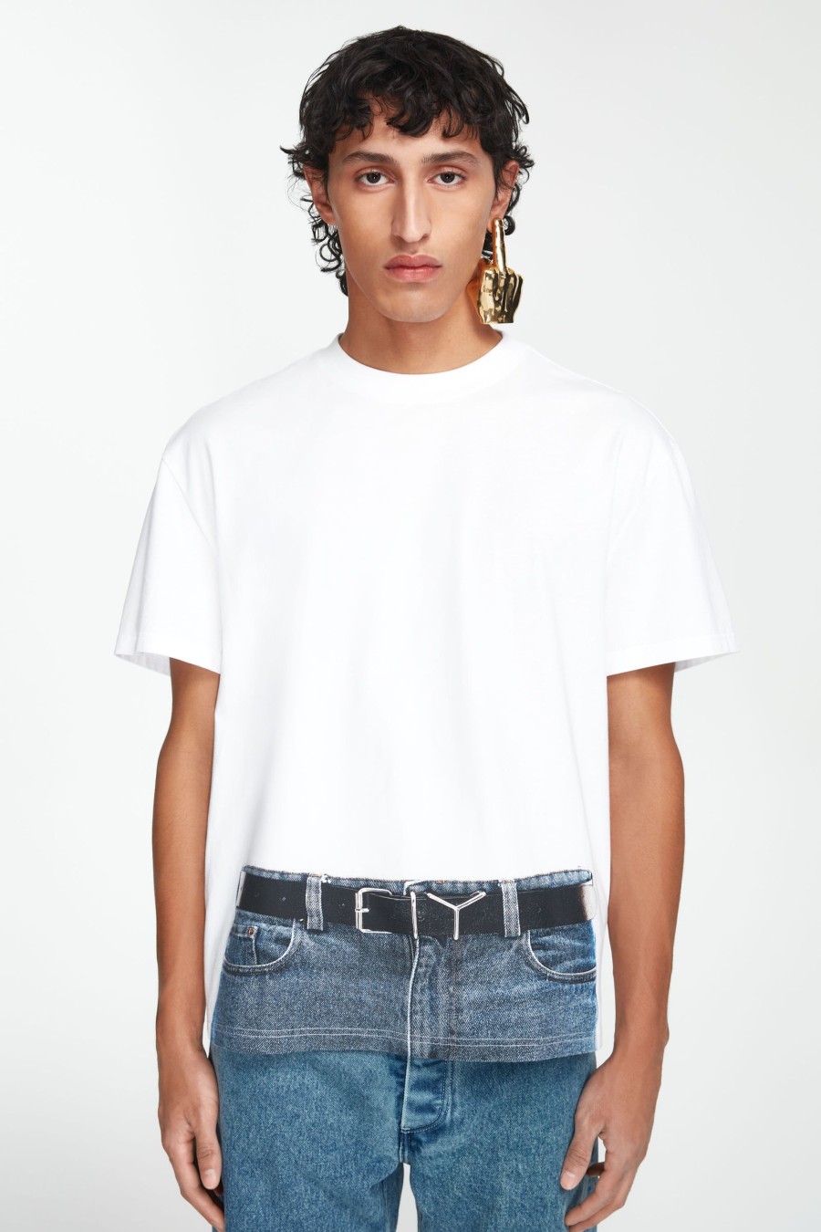 Jpg X Y/Project Jean Paul Gaultier | The Trompe-L'Oeil Y Belt T-Shirt