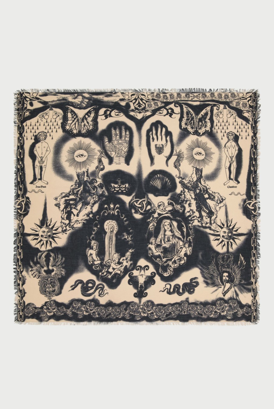 Accessories Jean Paul Gaultier | The Heraldry Tattoo Scarf