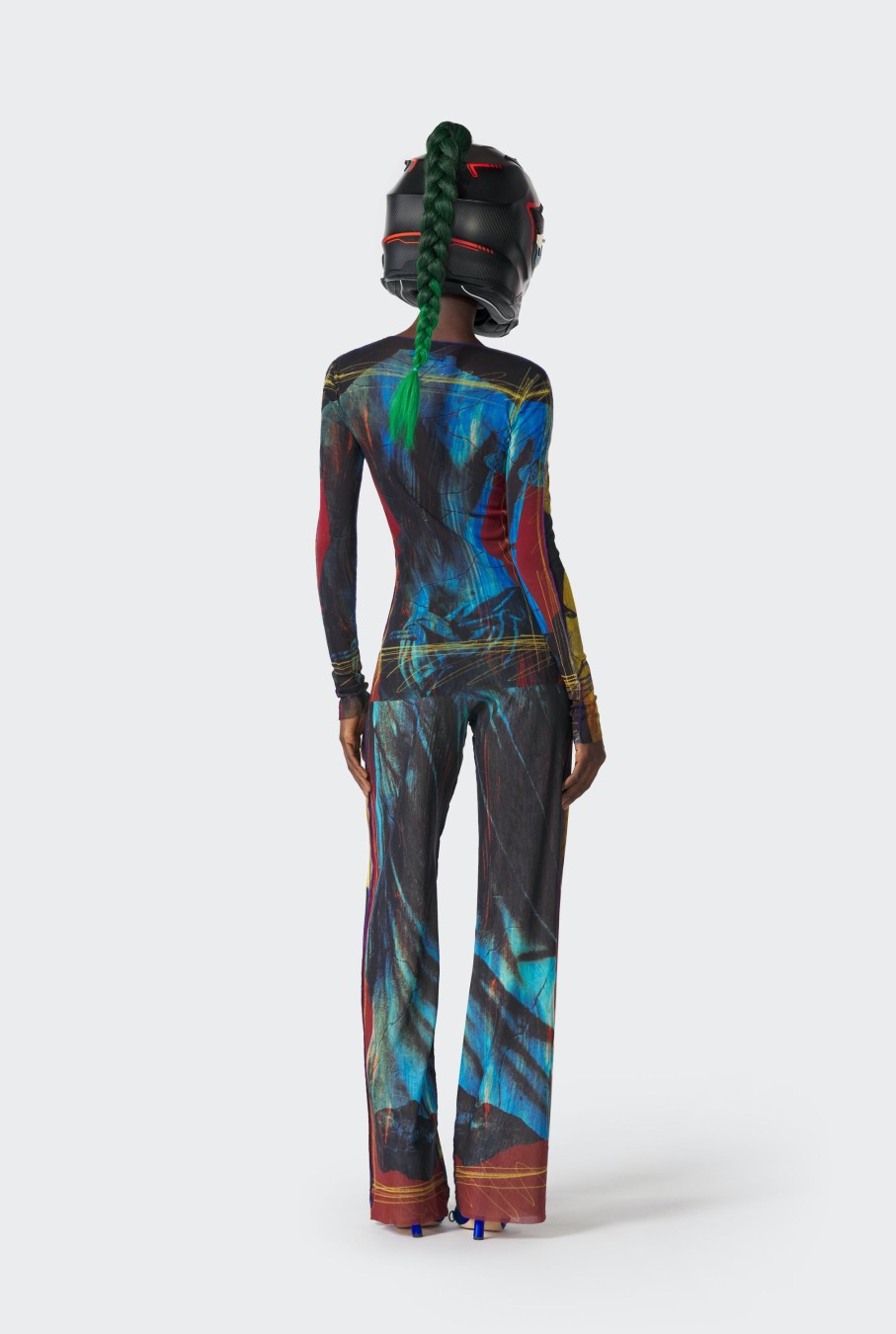 Burn Collection Jean Paul Gaultier | The Statue Print Pants