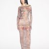 Tattoo Collection Jean Paul Gaultier | The Long Nude Sailor Tattoo Dress