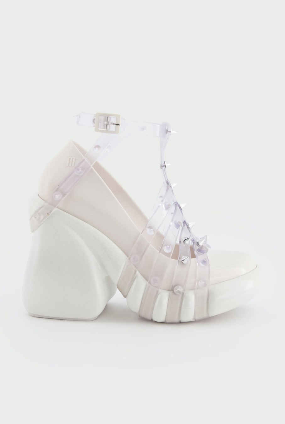 Jpg X Melissa Jean Paul Gaultier | Jpg X Melissa: The White Pump Punk Love Heels