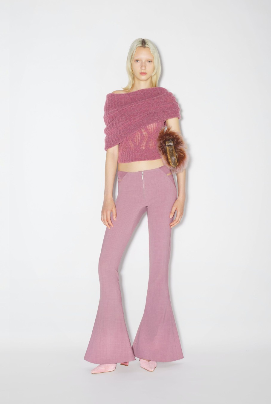 Jpg X Knwls Jean Paul Gaultier | The Lilac Knit Top