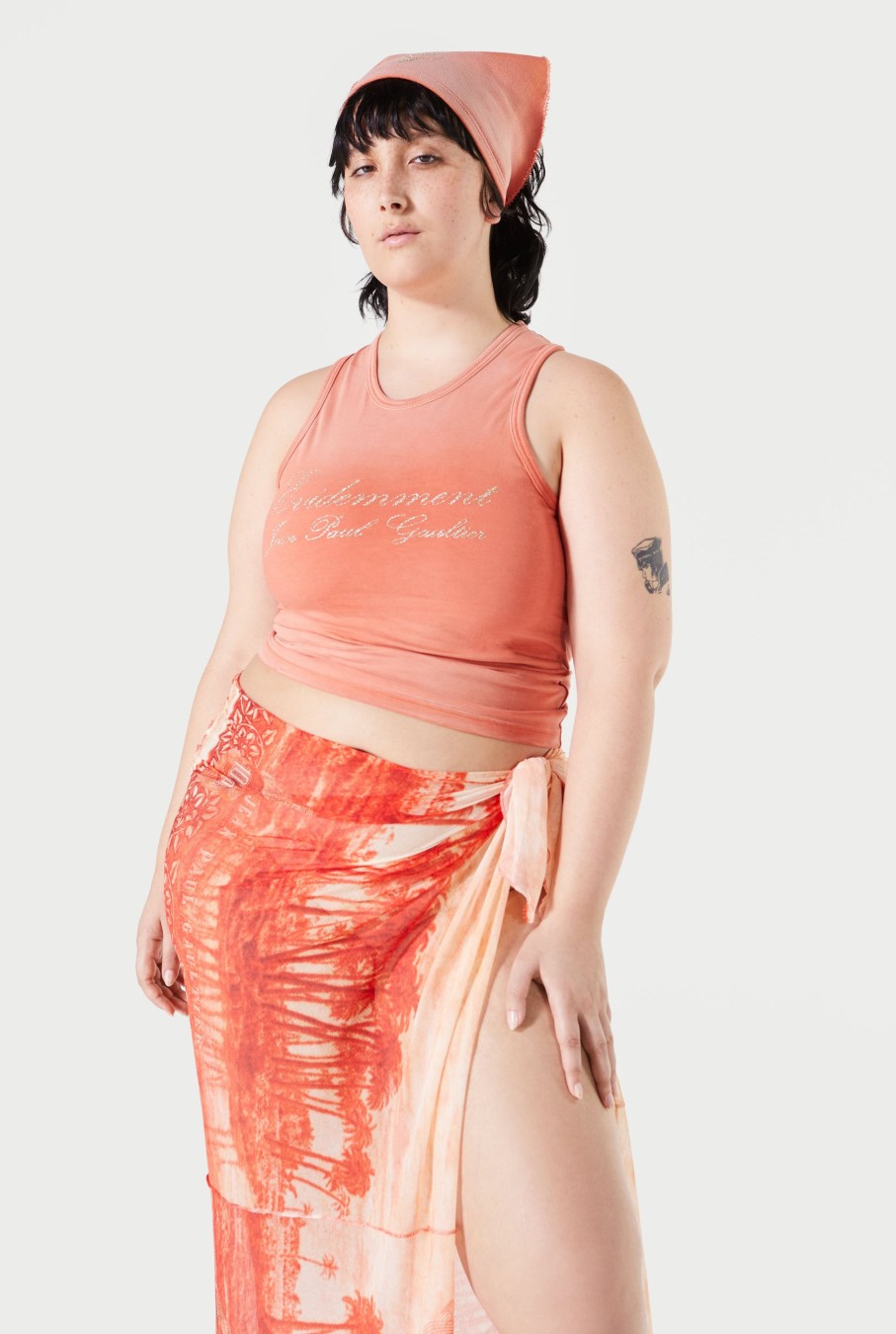 Evidemment Jean Paul Gaultier | The Orange Evidemment Tank Top