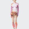 Flowers Jean Paul Gaultier | The Pink Body Flower Top