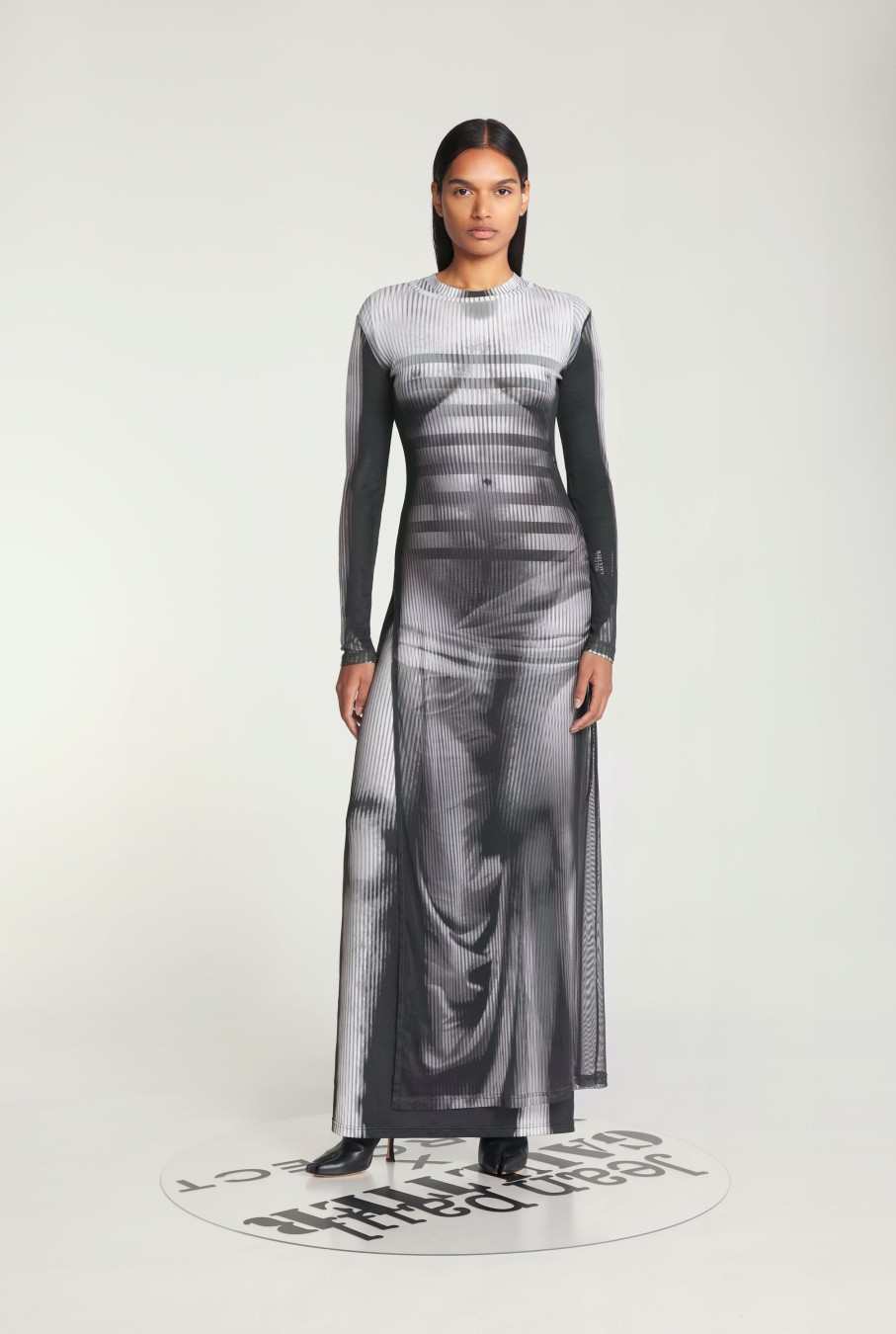 Jpg X Y/Project Jean Paul Gaultier | The Black & White Body Morph Dress