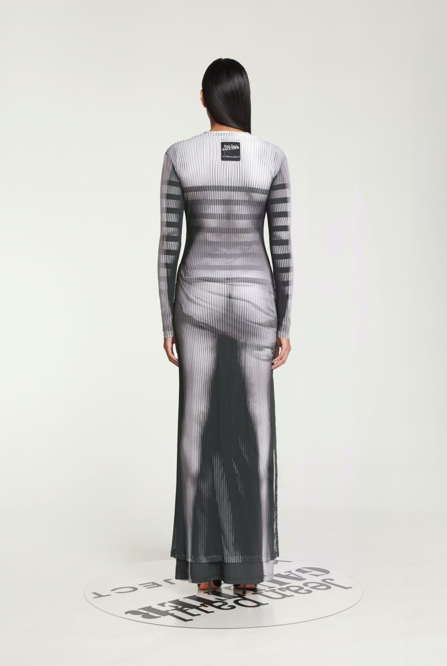 Jpg X Y/Project Jean Paul Gaultier | The Black & White Body Morph Dress