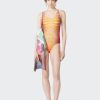 Flowers Jean Paul Gaultier | The Red Body Morphing Swimsuit