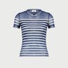 Dress Like Jean Paul Jean Paul Gaultier | The Blue "Crackling" Sailor Top