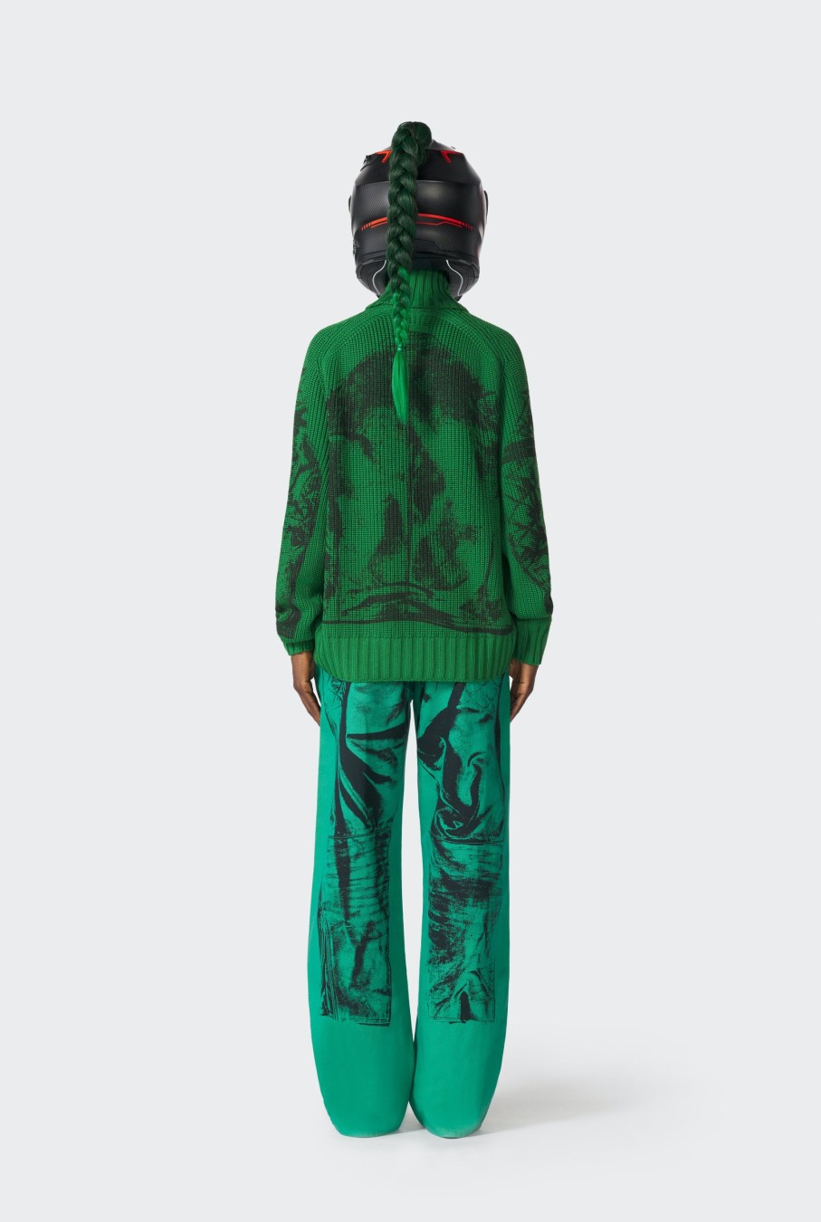 Burn Collection Jean Paul Gaultier | The Green Biker Sweater