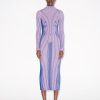 Dresses And Skirts Jean Paul Gaultier | The Pink Lurex Trompe L'Oeil Dress