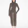 Dresses And Skirts Jean Paul Gaultier | The Brown Lurex Trompe L'Oeil Dress