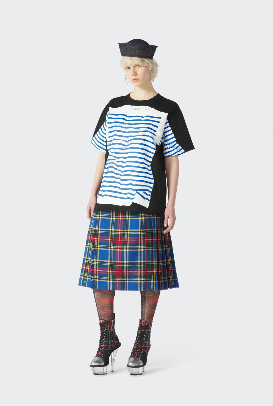 Dress Like Jean Paul Jean Paul Gaultier | The Sailor Trompe L'Oeil T-Shirt