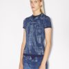 Denim Jean Paul Gaultier | The Blue Denim Trompe-L'Oeil T-Shirt