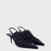 Jpg X Jimmy Choo Jean Paul Gaultier | Jean Paul Gaultier / Jimmy Choo Denim Sling Back 60