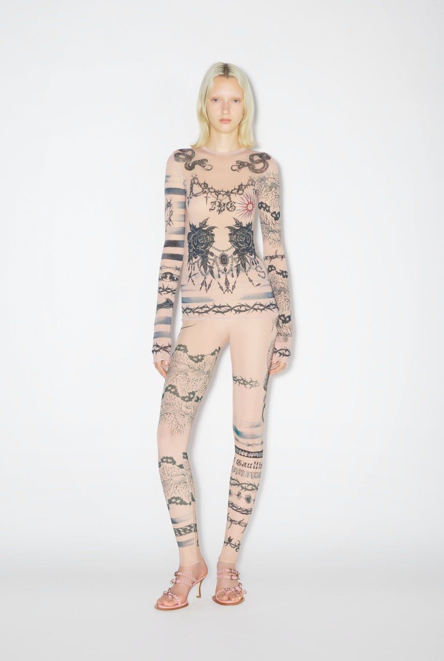 Jpg X Knwls Jean Paul Gaultier | The Nude Tattoo Top