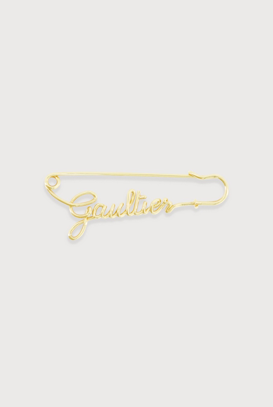 Jewelry Jean Paul Gaultier | The Gold-Tone Gaultier Safety Pin