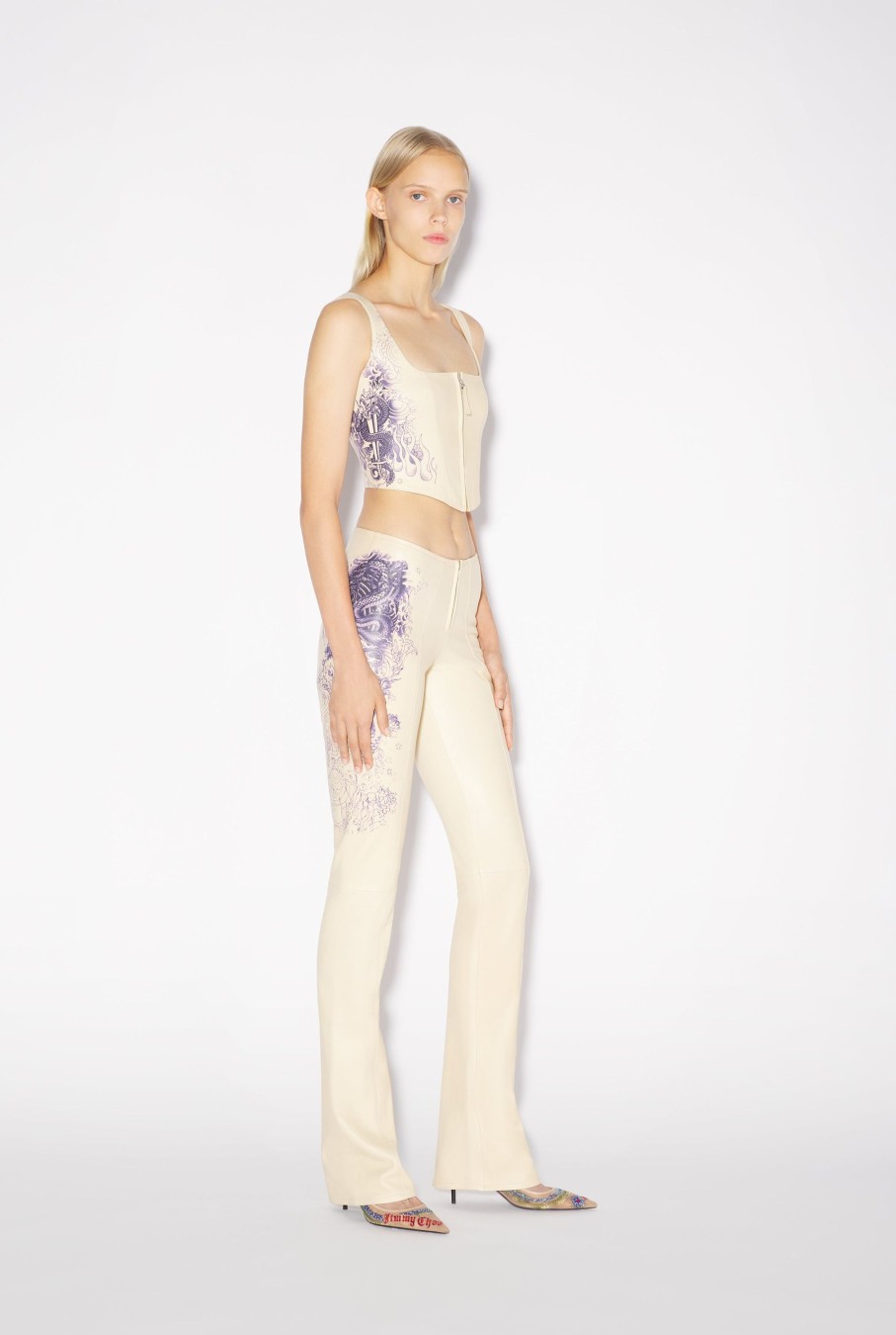 Trousers Jean Paul Gaultier | The Nude Tattoo Leather Pants