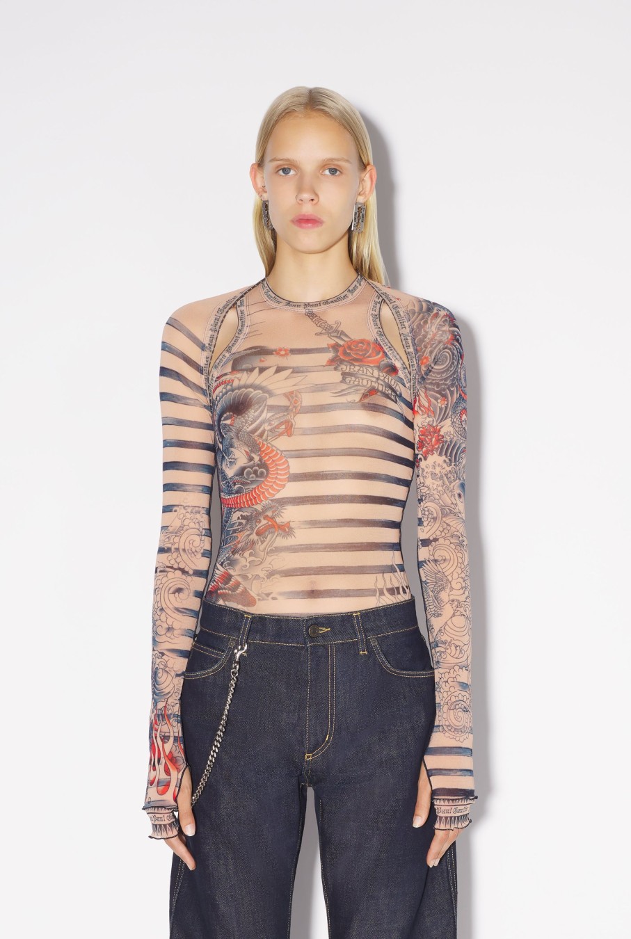 Tattoo Collection Jean Paul Gaultier | The Nude Sailor Tattoo Sleeves