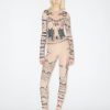 Jpg X Knwls Jean Paul Gaultier | The Nude Tattoo Leggings