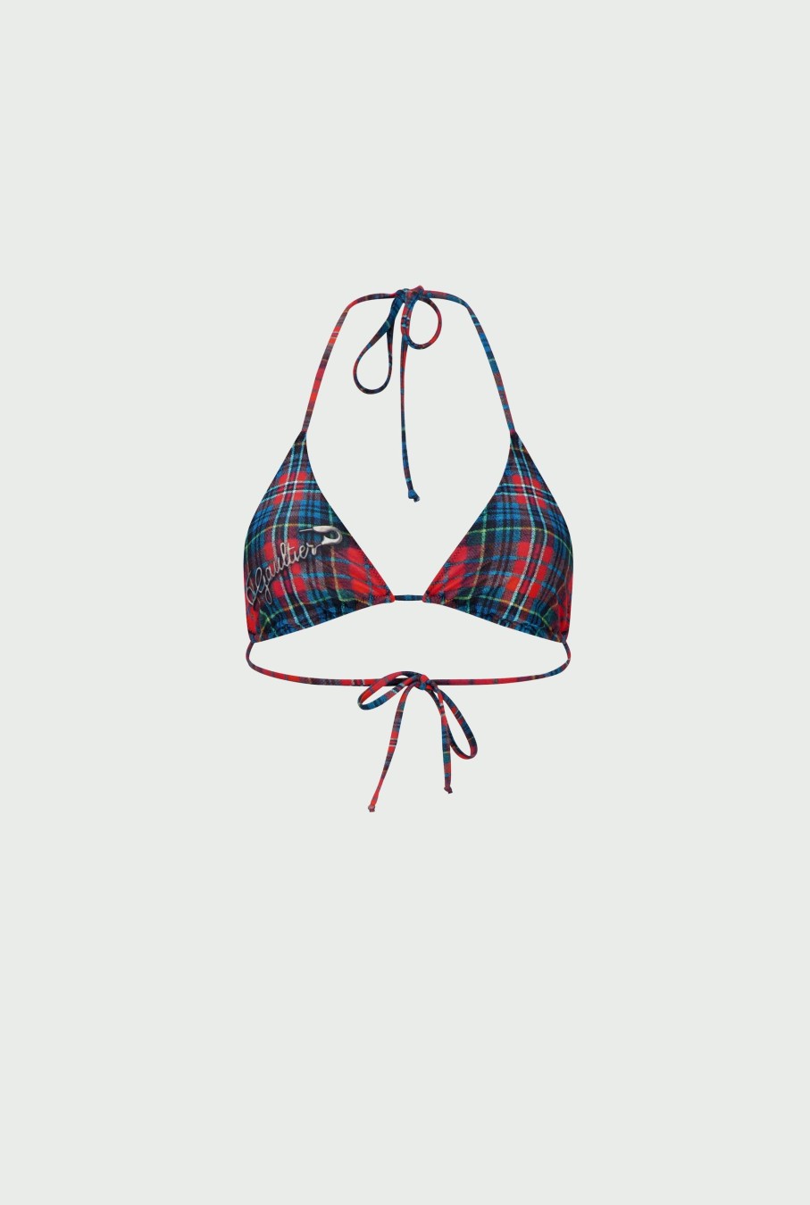 Dress Like Jean Paul Jean Paul Gaultier | The Tartan Bikini Top